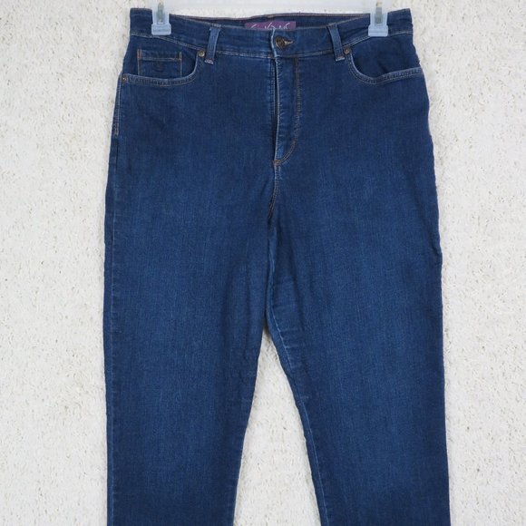 Gloria Vanderbilt* Women's Jeans Size 14~ Amanda 2.0 Slim Leg‎ - Picture 1 of 10